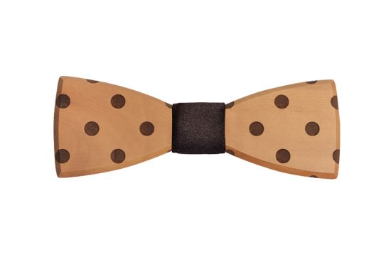 Wooden bow tie Dolo for modern men | BeWooden