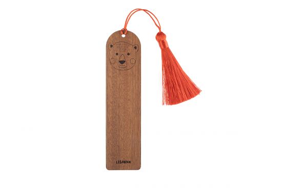 Wooden bookmark Cute Bear 