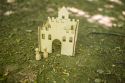 Wooden castle - Toy figurine's castle 1KK