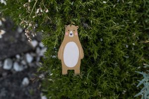 Wooden magnet - Bear Peter