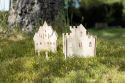 Wooden castle - Toy figurine's castle 1KK