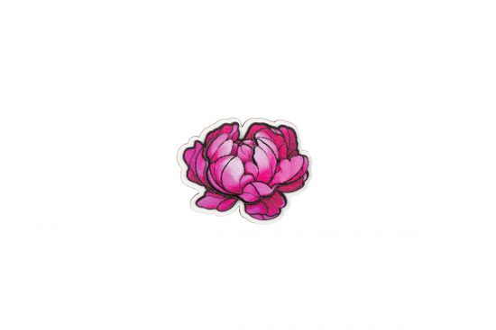 Peony Bloom Broch