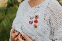 Icelandic Poppy Bloom Brooch