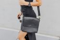 Leather handbag Lara