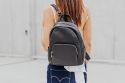 Medium Leather Backpack Ezra