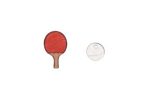 Wooden Earrings Ping pong 
