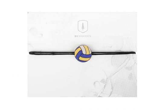 Volleyball Ball Wooden Bracelet