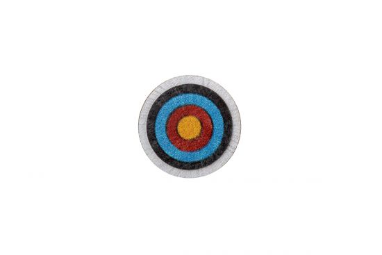 Wooden brooch Target 