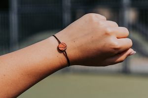 Basketball Ball Wooden Bracelet