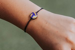 Volleyball Ball Wooden Bracelet