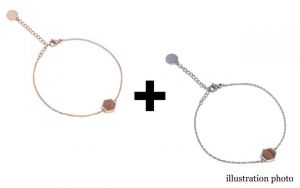 1+1 Metal bracelet