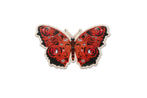 Wooden Puzzle Butterfly