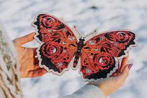 Wooden Puzzle Butterfly