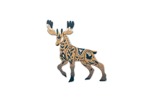 Wooden puzzle Scandi Deer