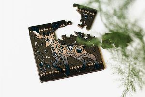 MINI - Wooden puzzle Scandi Deer