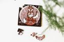 MINI - Wooden puzzle scandi Fox