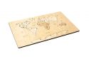 Wooden Puzzle Board – World